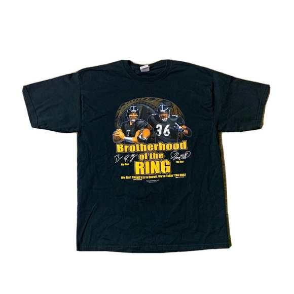 Gildan Other - 🌸Pittsburgh Steelers Brotherhood of the Ring T shirt M